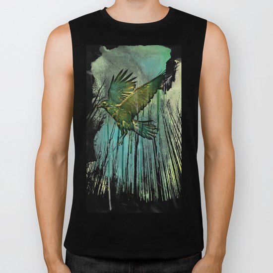 Raven Sky Biker Tank