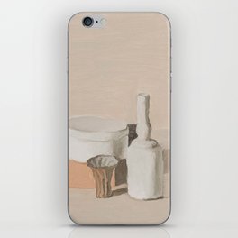 Giorgio Morandi - Still Life Natura Morta, white vases iPhone Skin