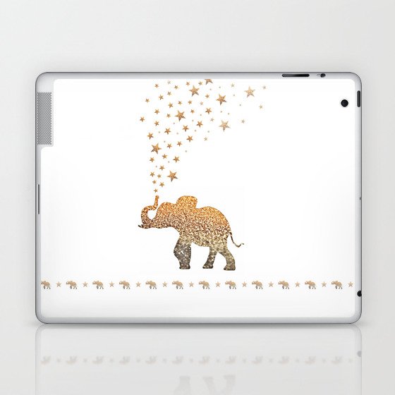 GOLD ELEPHANT Laptop & iPad Skin