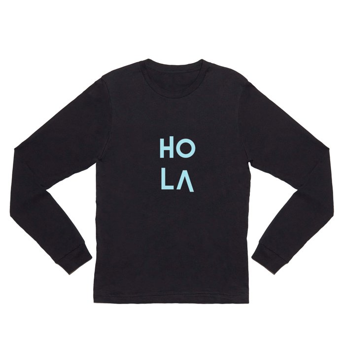 HolA orange & mint Long Sleeve T Shirt