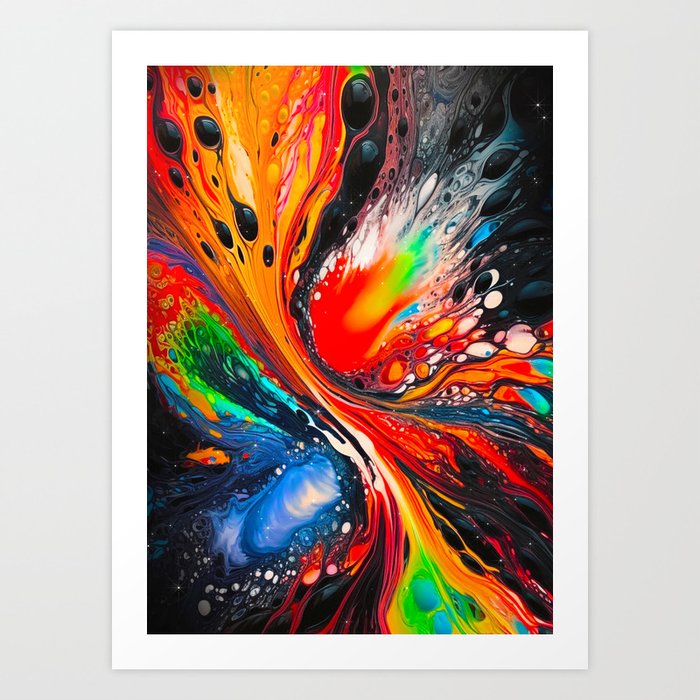 The Battle of Being Art Print