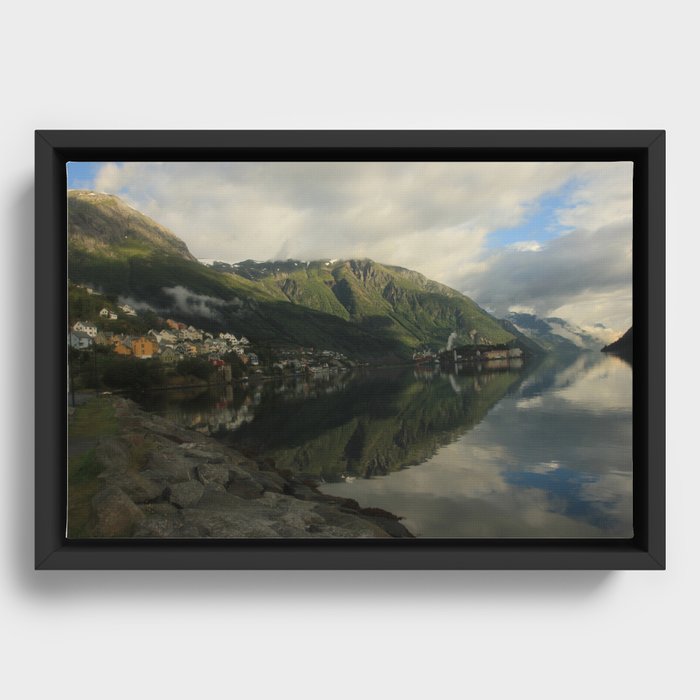 Norwegian Fjord 2 Framed Canvas