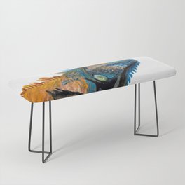 Colorful Lizard Bench