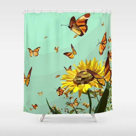 Summer Shower Curtain