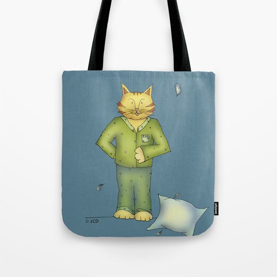 You are the cat's pajamas - blue Tote Bag