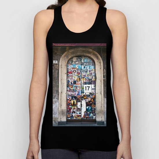 La Porta al Piazza di Genova a Catania Unisex Tank Top