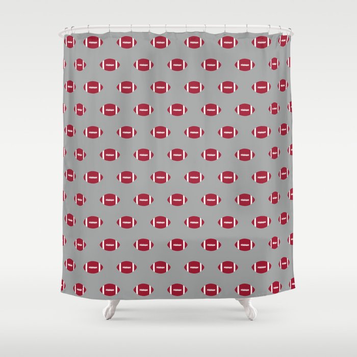 Alabama Football University Of Alabama Crimson Tide College Football Gifts Shower Curtain