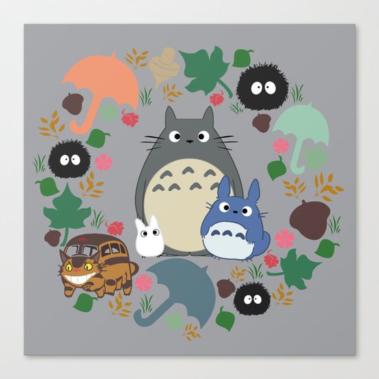 Troll Wreath Canvas Print