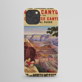 Vintage poster - Grand Canyon iPhone Case