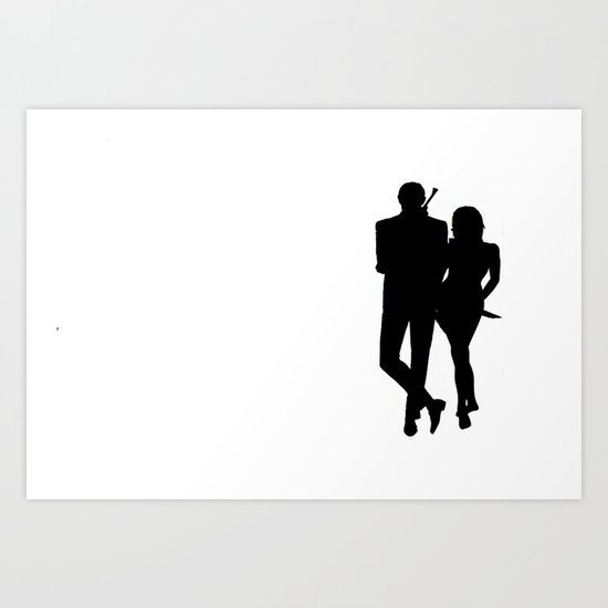 Double Oh.... Art Print