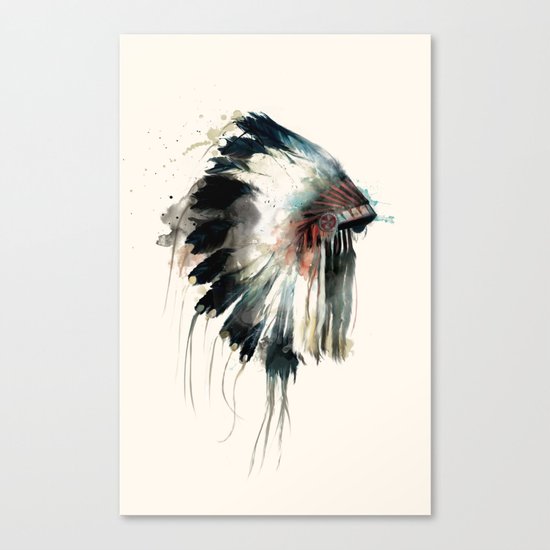 Headdress Canvas Print