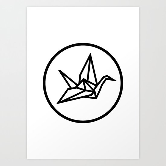 YO ZEN logo Art Print