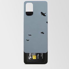  Ravens Flying Foggy Sky Android Card Case