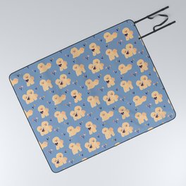Bichon Frise Puppies Picnic Blanket