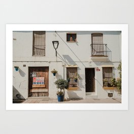 Streets of Estepona | Urban Cityscape Travel Wanderlust Spain Vibes Photo | Photography Art Print Art Print