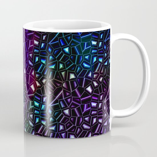 Midnight Rainbow Glitter Mug