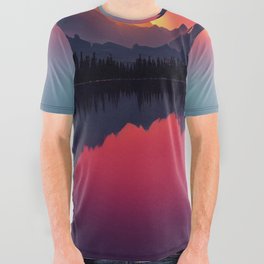 Lake All Over Graphic Tee