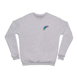 Baby Humpback Whale Galaxy Fill Crewneck Sweatshirt