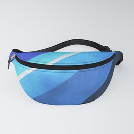 Parallel Blues Fanny Pack