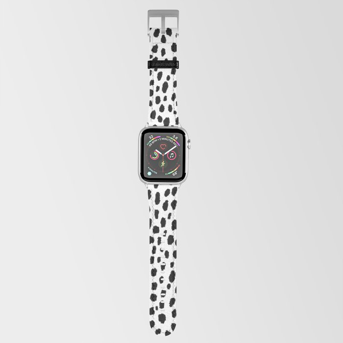 Dalmatian Spots (black/white) Apple Watch Band
