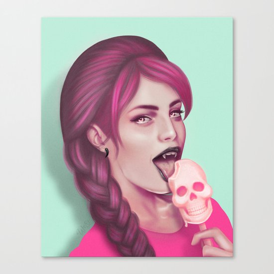 Sweet Tooth Canvas Print