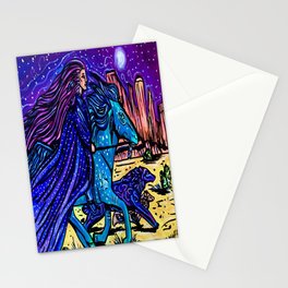 shaman woman Stationery Cards
