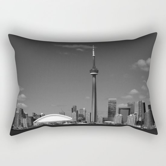 Toronto Skyline Rectangular Pillow