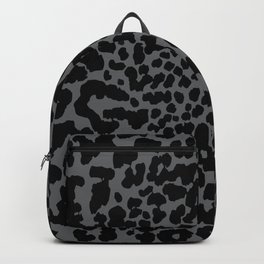 Grey Cheetah Print Backpack | Graphic Design, Africa, Animalprint, Illustration, Graphicdesign, Pattern, Cheetah, Vintage, Skin, Leopard 