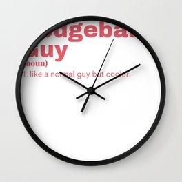 Dodgeball Guy - Dodgeball Wall Clock | Comedy, Purplecobras, Joes, Dodgeball, Gymnasium, Sports, Painting, Whitegoodman, Averagejoe, Averagejoes 