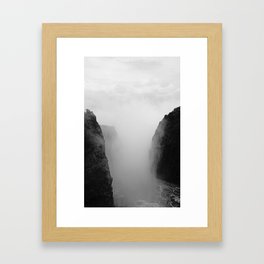Misty River Framed Art Print