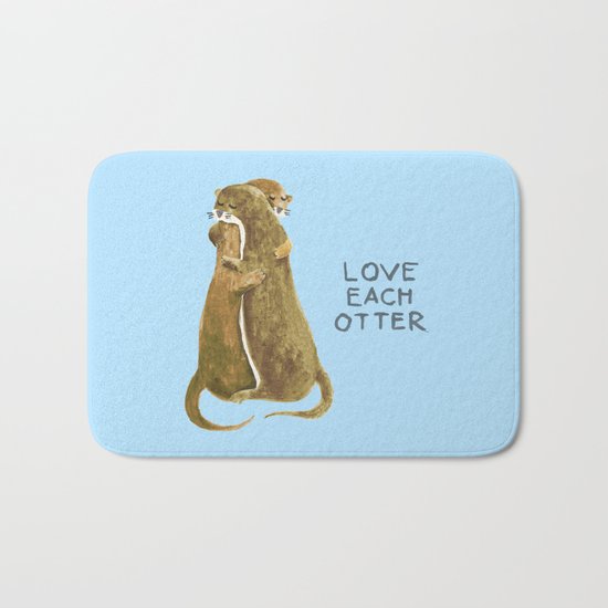 Love each otter Bath Mat