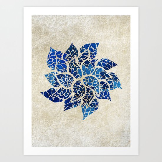 Floral Abstract 14 Art Print