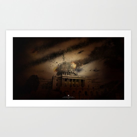 Omega Art Print