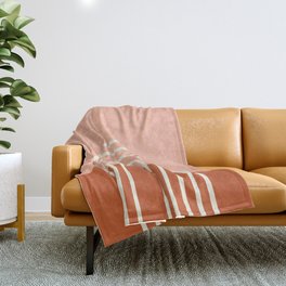 Terracota Pastel Throw Blanket