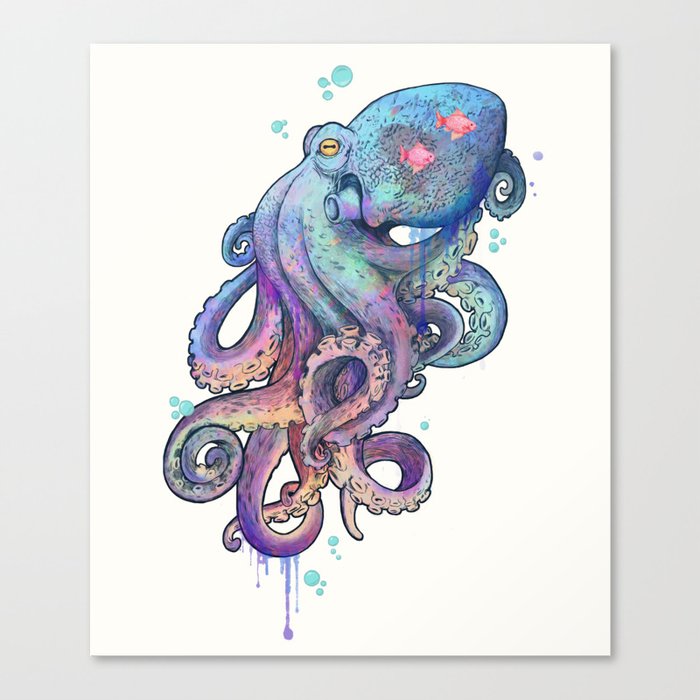 octopus  Canvas Print