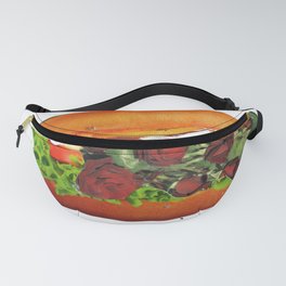 Burger & Roses · Red Roses Fanny Pack