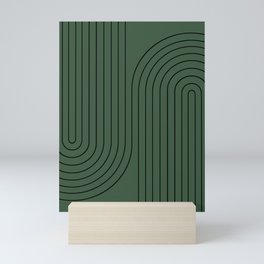 Minimal Line Curvature LXV Mini Art Print