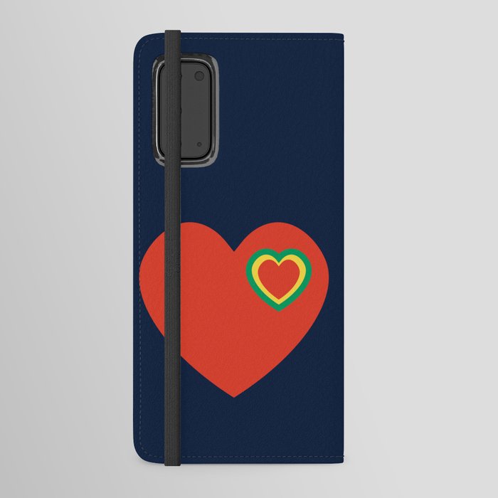 Bright & Bold Always In My Heart Android Wallet Case