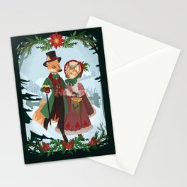Lord and Lady Fox Stationery Cards