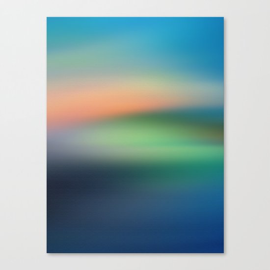 Abstract Seascape Canvas Print