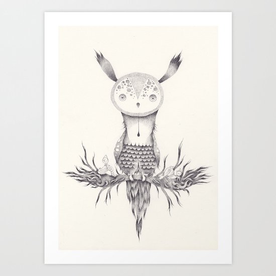 Temps Art Print