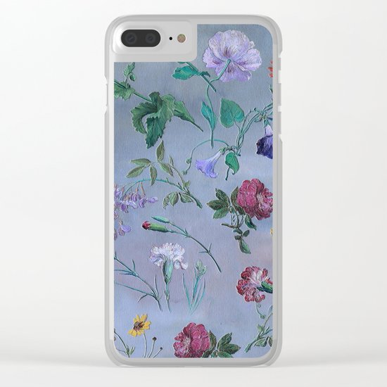 Carpe Diem (flower collection) Clear iPhone Case