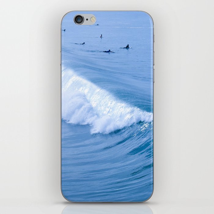 Waiting for the Perfect Wave iPhone Skin