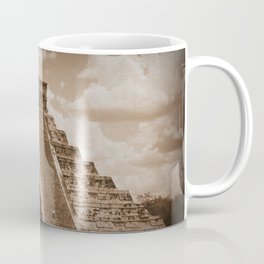 Chichen Itza Sepia Coffee Mug