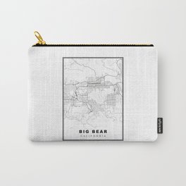 Big Bear Map Carry-All Pouch