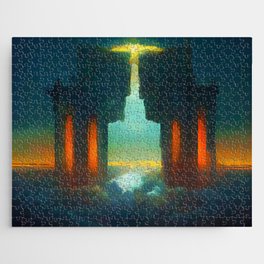 Ascending to the Gates of Heaven Jigsaw Puzzle