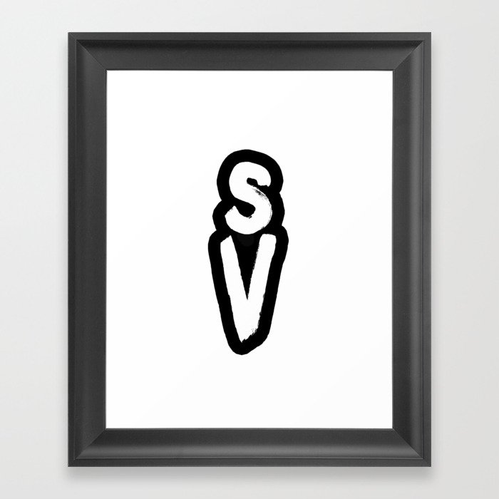 SV  Framed Art Print