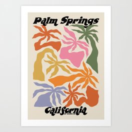 Palm Springs Art Print