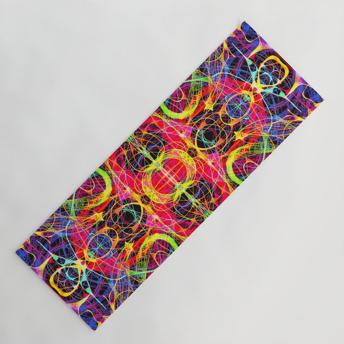 Trippy yoga mat clearance