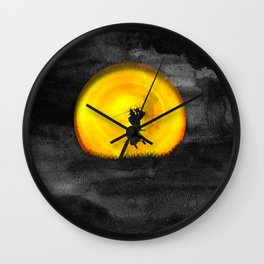 You may not be able to fight like a Samurai, but at least you can die like. Wall Clock